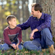 Dalton teaches his son how to irrationally fly off the handle if the battery in the garage door opener dies.